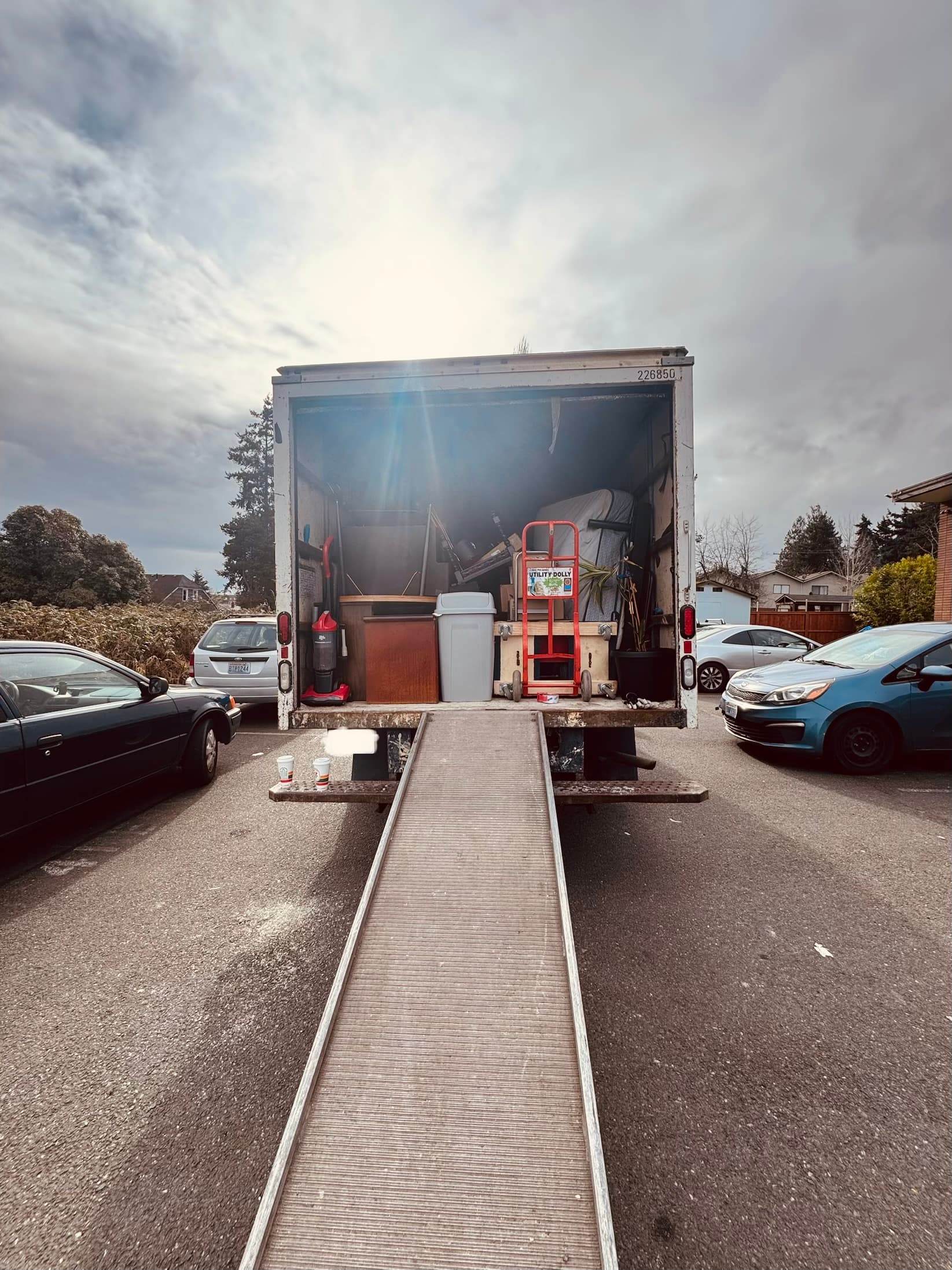 Latest cleanup photo from a recent junk hauling stop
